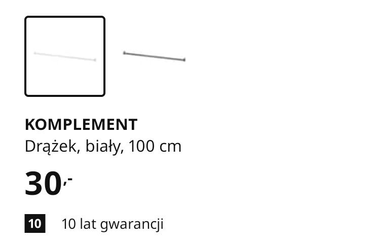Szafa PAX IKEA 50x35x236 jasny dąb lustro