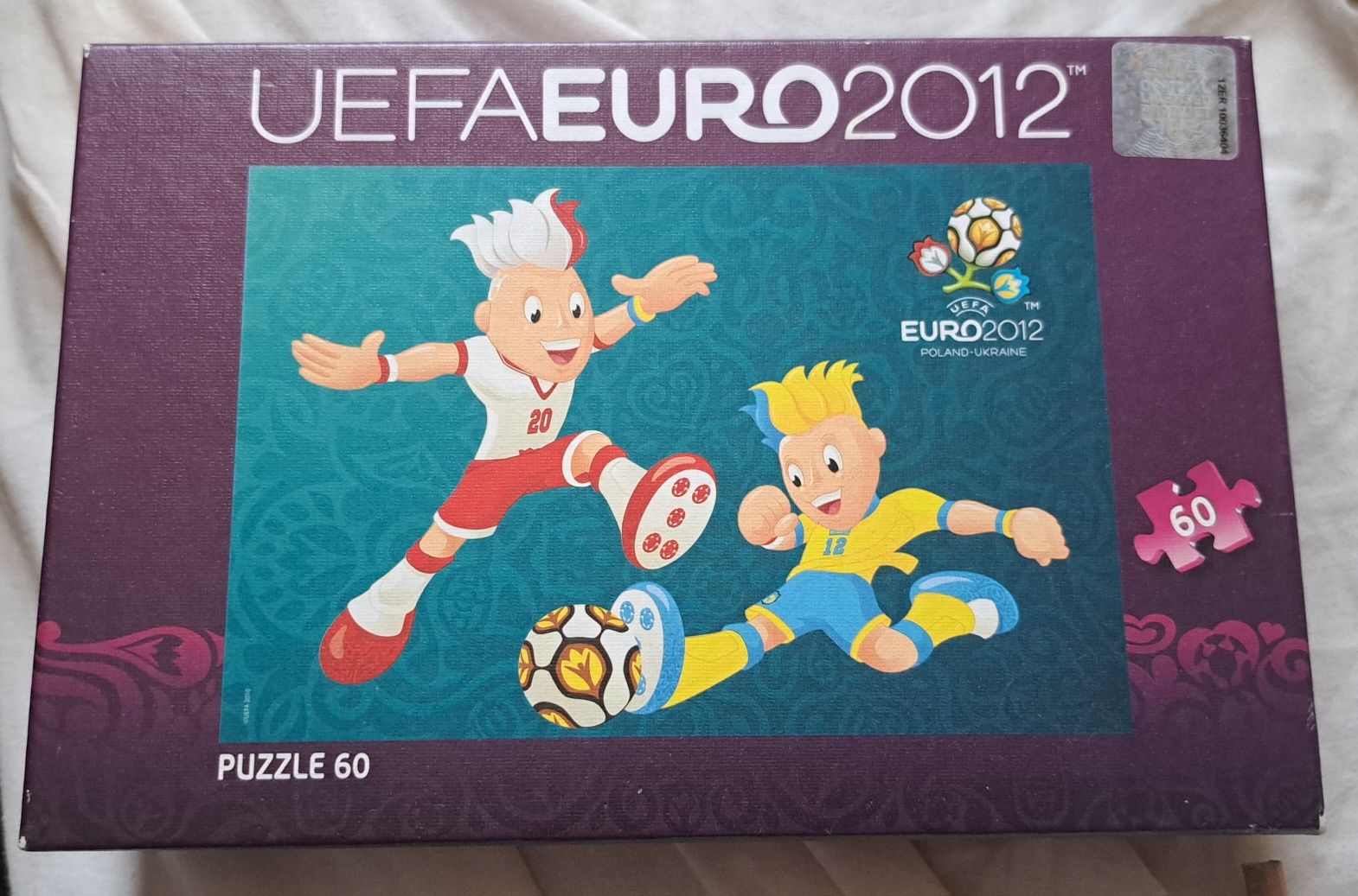 puzzle dla dzieci Polska Ukraina EURO 2012