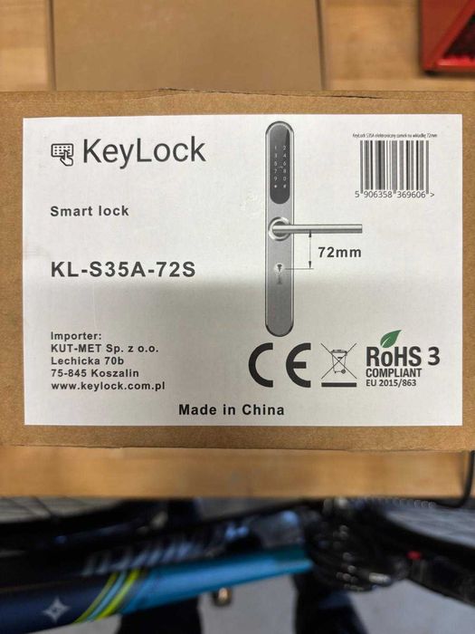 Klamka elektroniczna KeyLock KL-S35A-72S