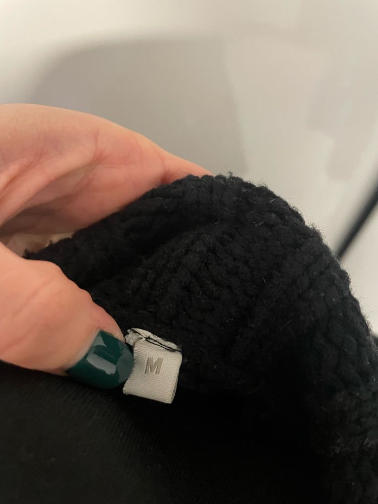 Gruby, dlugi sweter M