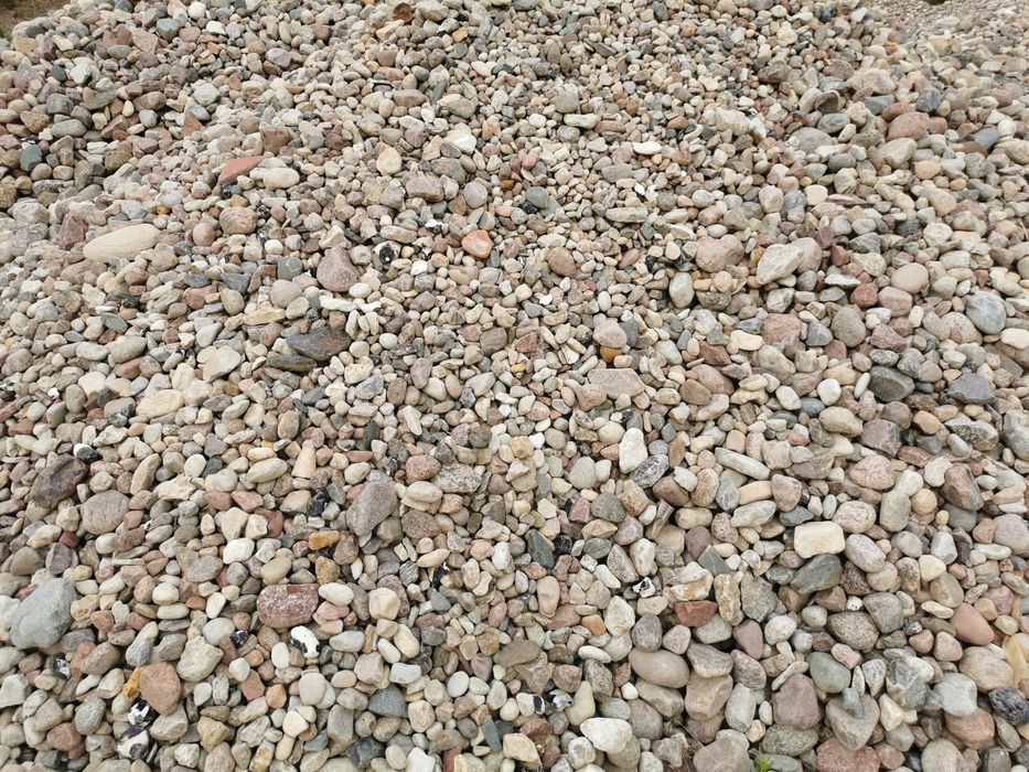 Kamień otoczak otoczaki. Polny .