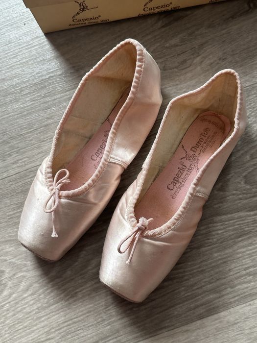 Capezio buty do baletu pink satin 4,5C wkladka 20cm