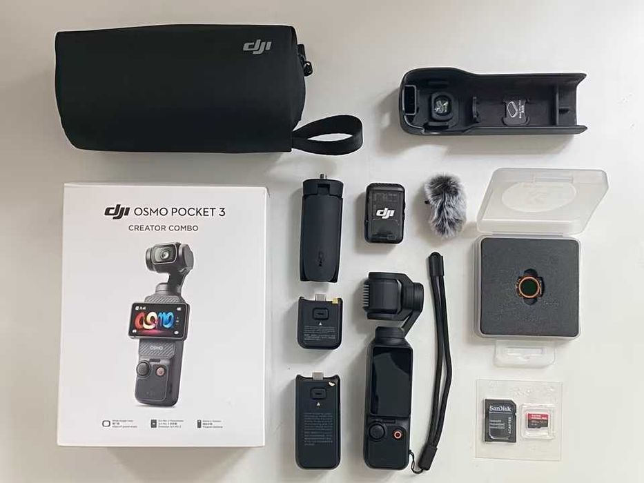 Sprzedam Osmo Pocket 3 od DJI w świetnym stanie (karta sd w zestawie)