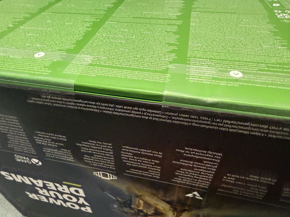 Xbox series X 1TB nowy zaplombowany