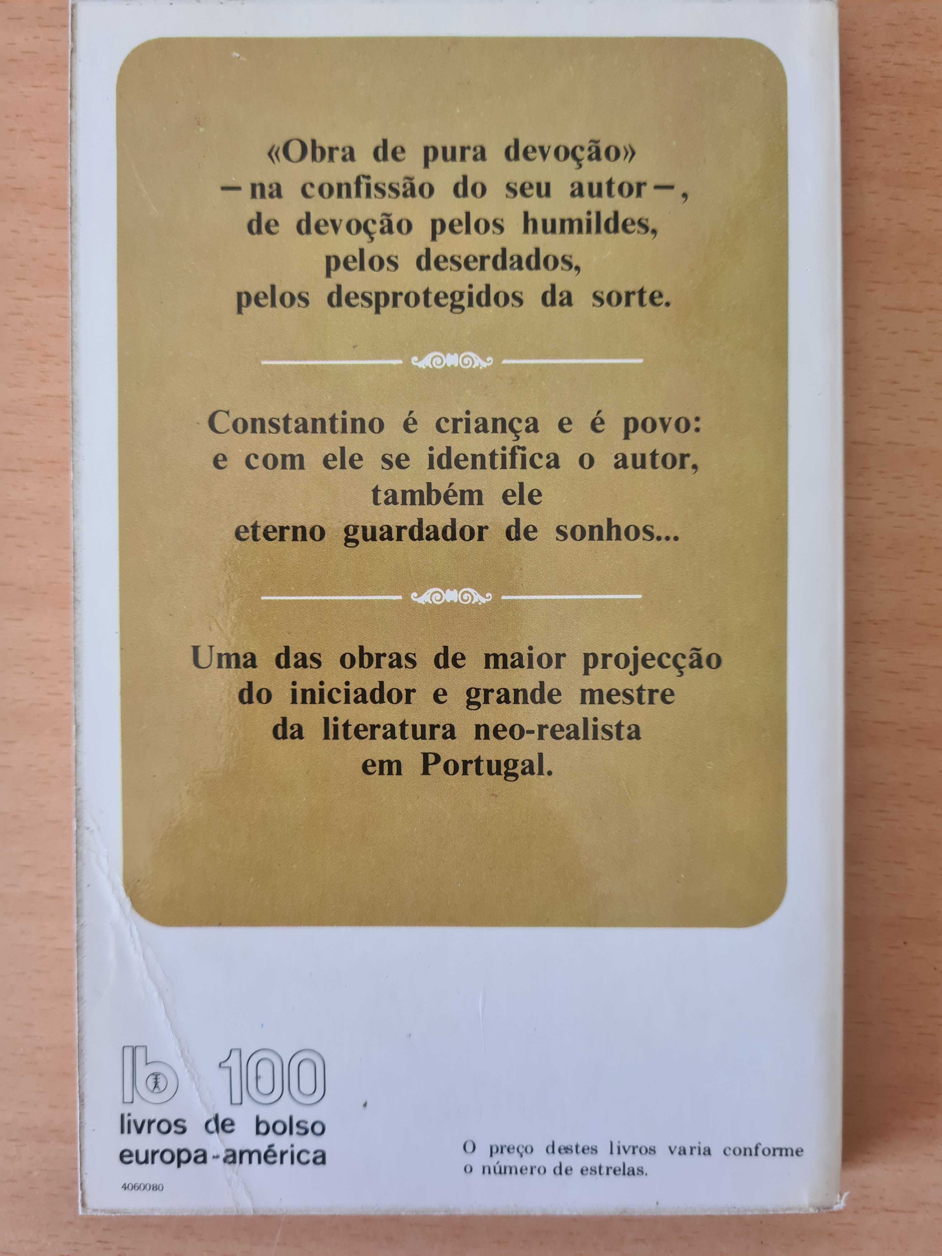 Livro "Constantino, Guardador de Vacas e se Sonhos" de Alves Redol