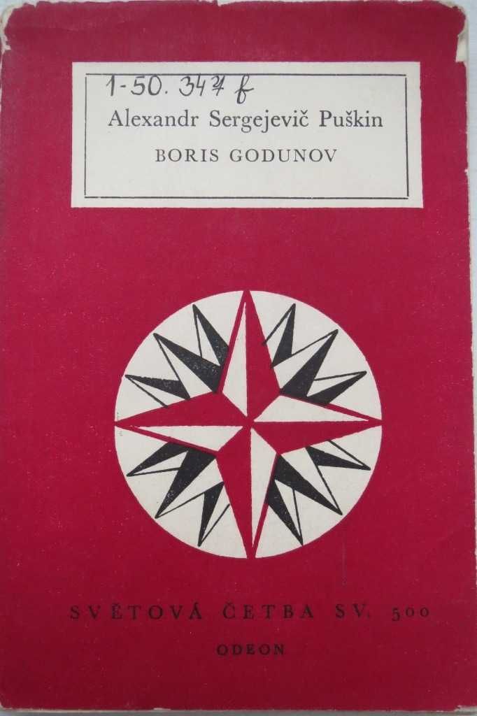A.Puszkin-"Borys Godunow" książka w jęz. czeskim