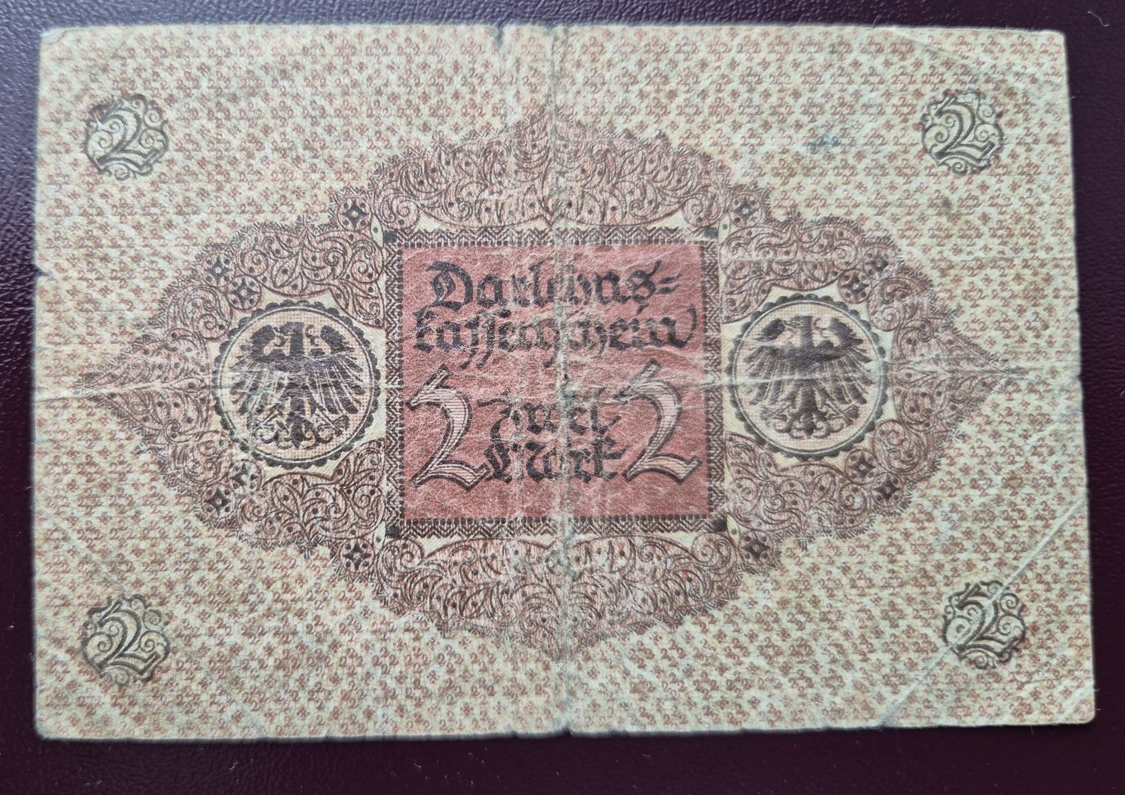Banknot 2 marki 1920 Niemcy