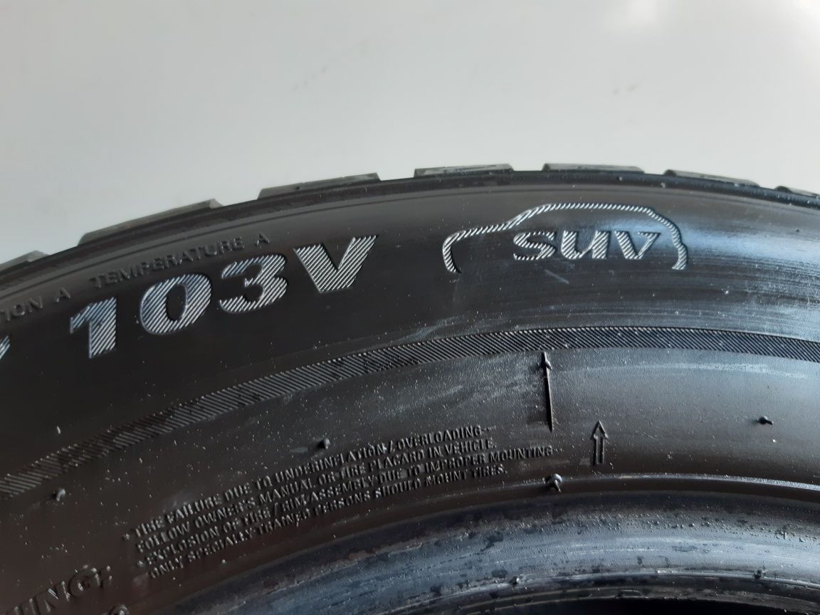 Całoroczne 235/55R17 Kumho 2017r  Montaż