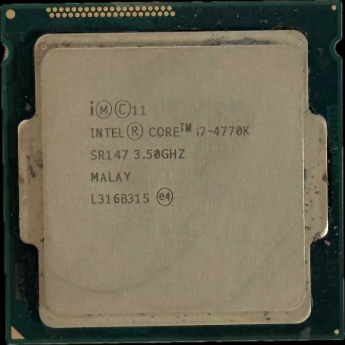 Procesor Intel Core i7-4770K 4 x 3,5 GHz gen. 4 LGA 1150