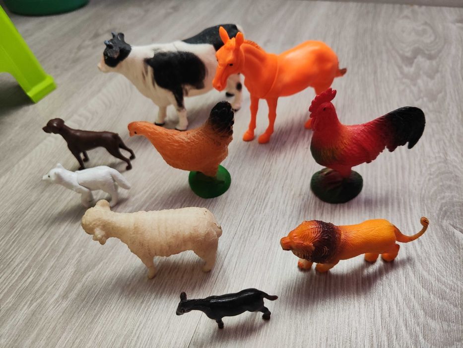 Фігурки тварин, набір 9 штук