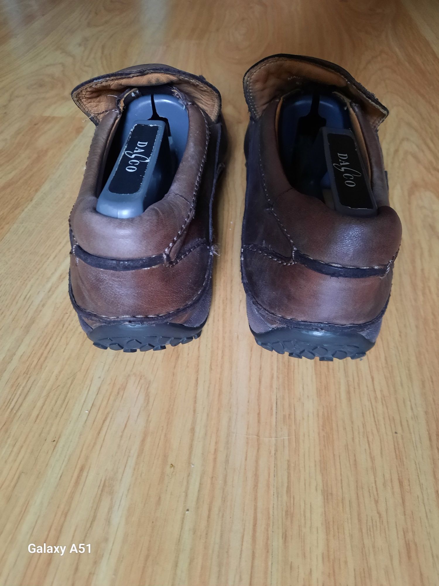 Мужские кожаные мокасины Clarks 42 p.