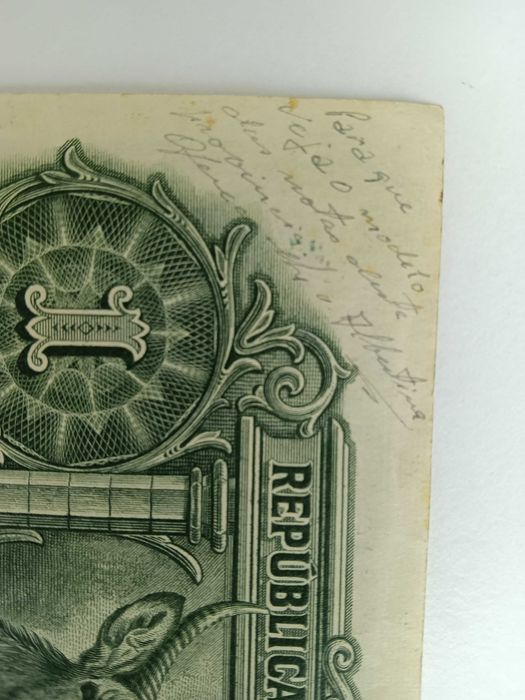 Nota rara de Angola - Um Angolar - 1948