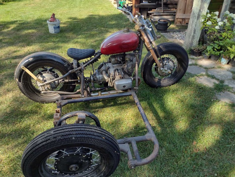 3 * Dniepr sam samoróbka HD Ural K750