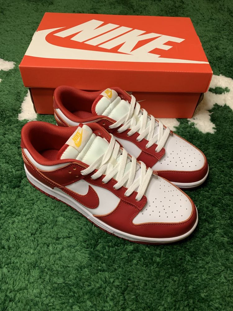 Оригінал Nike Dunk Low USC Gym Red DD1391-602 | Нові | Розмір 44