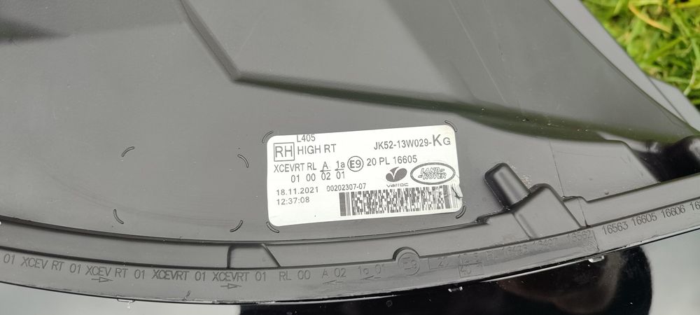 JK5213W029KG Фара права Range Rover L405 Pixel