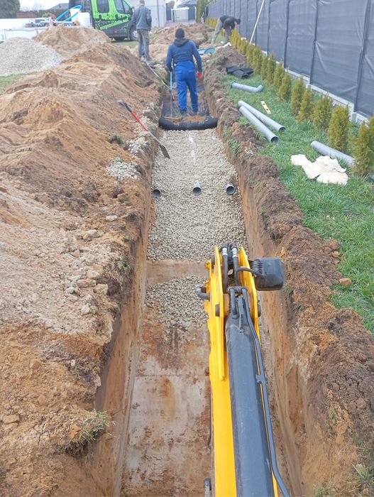 Roboty ziemne utwardzanie nawierzchni dróg wyburzenia parkingi drogi