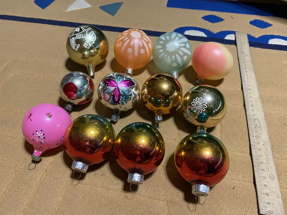 Елочные игрушки СССР