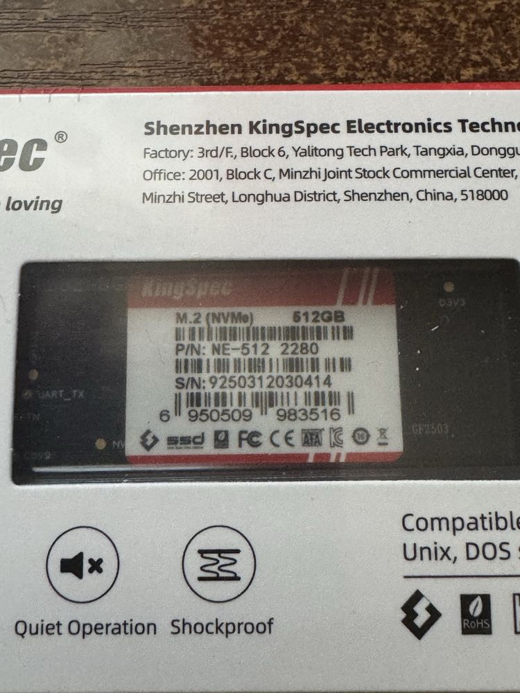 SSD M2 2280 KingSpec