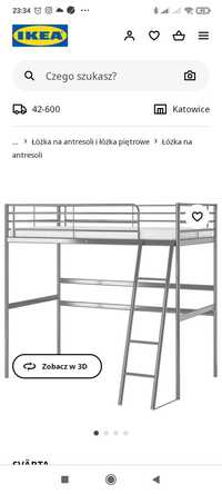 Łóżko piętrowe IKEA