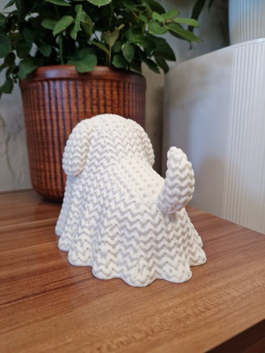 Piesek duszek ozdoba jesienna dekoracja halloween