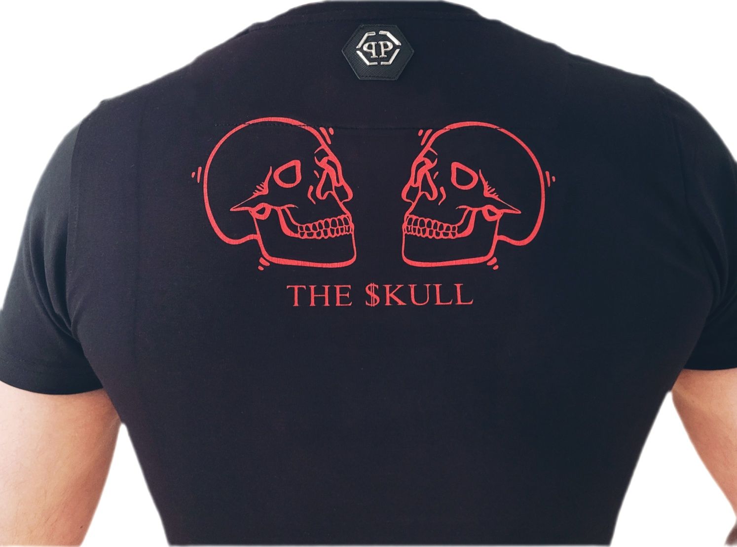 Koszulka męska Philipp Plein Skull Duo