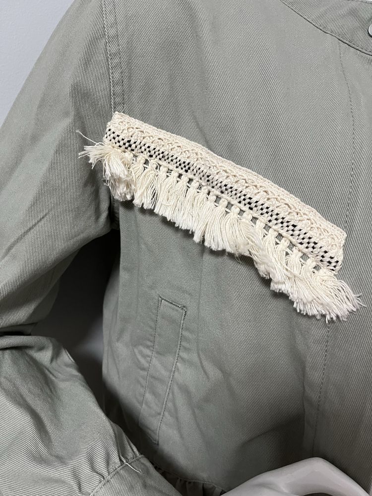 Kurtka boho / khaki / reserved