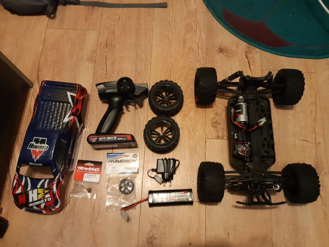 Rc car Himoto Bowie Monster Truck 1:10 autko zdalnie sterowane