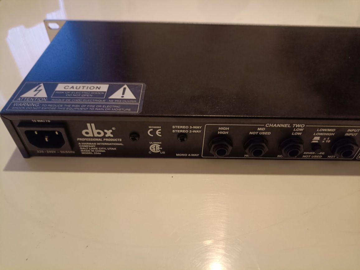 DBX Zwrotnica Aktywna DBX 234S beyma polaudio JBL crown stx elmuz