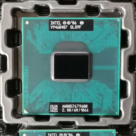 Процесор T9600 Intel Core 2 Duo для ноутбука 2.8Ghz Socket P + т/паста