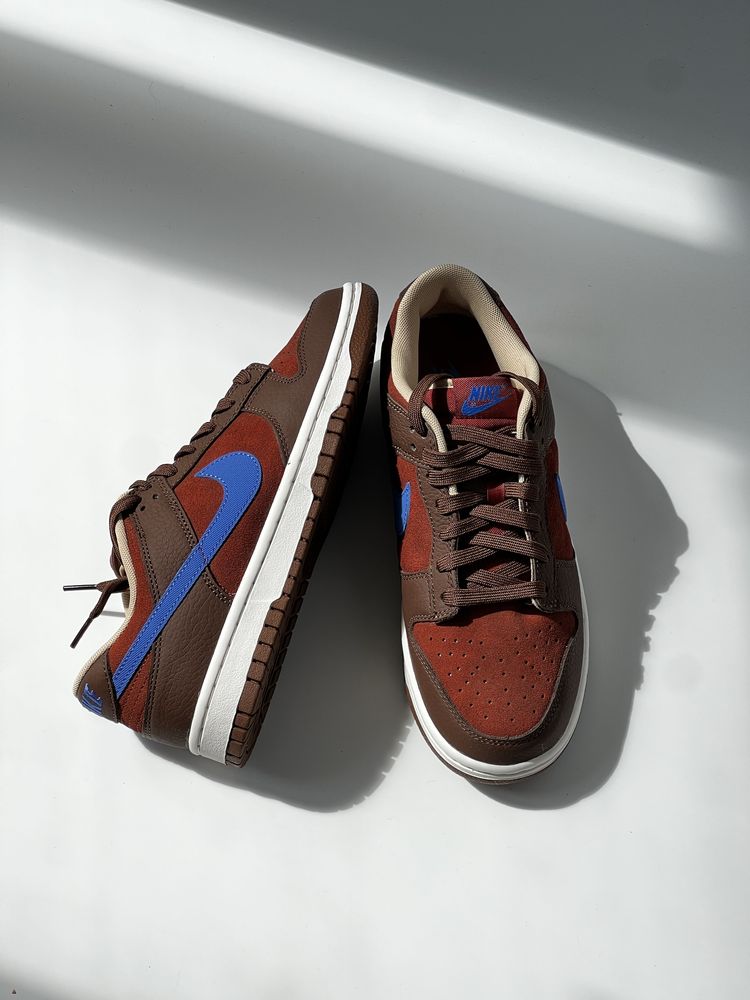 Nike Dunk Low Retro Prm Cacao Wow/Comet Blue нові, оригінал