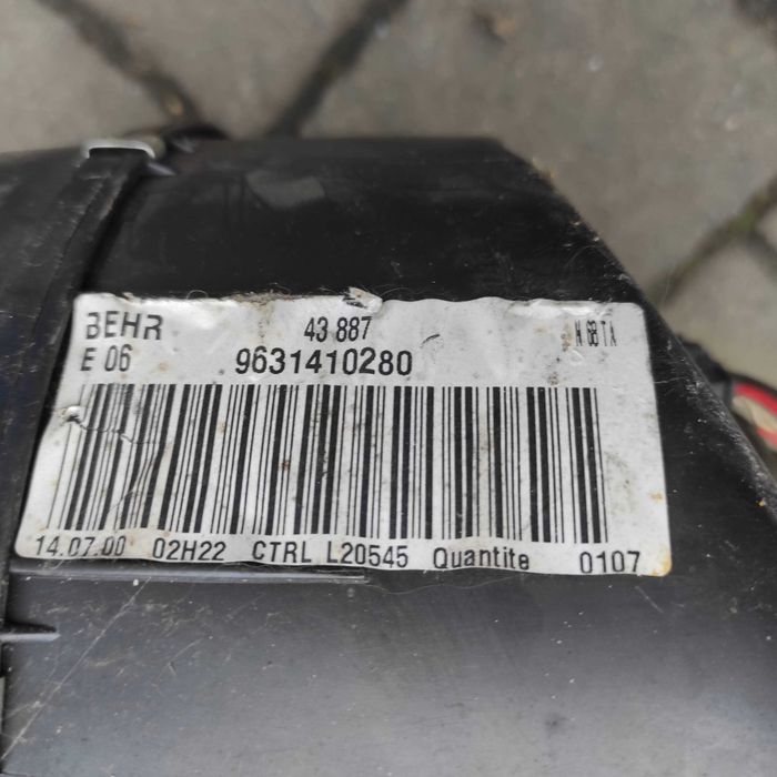 Nagrzewnica Citroen Xsara Picasso 2,0 HDI 96,314,10,280