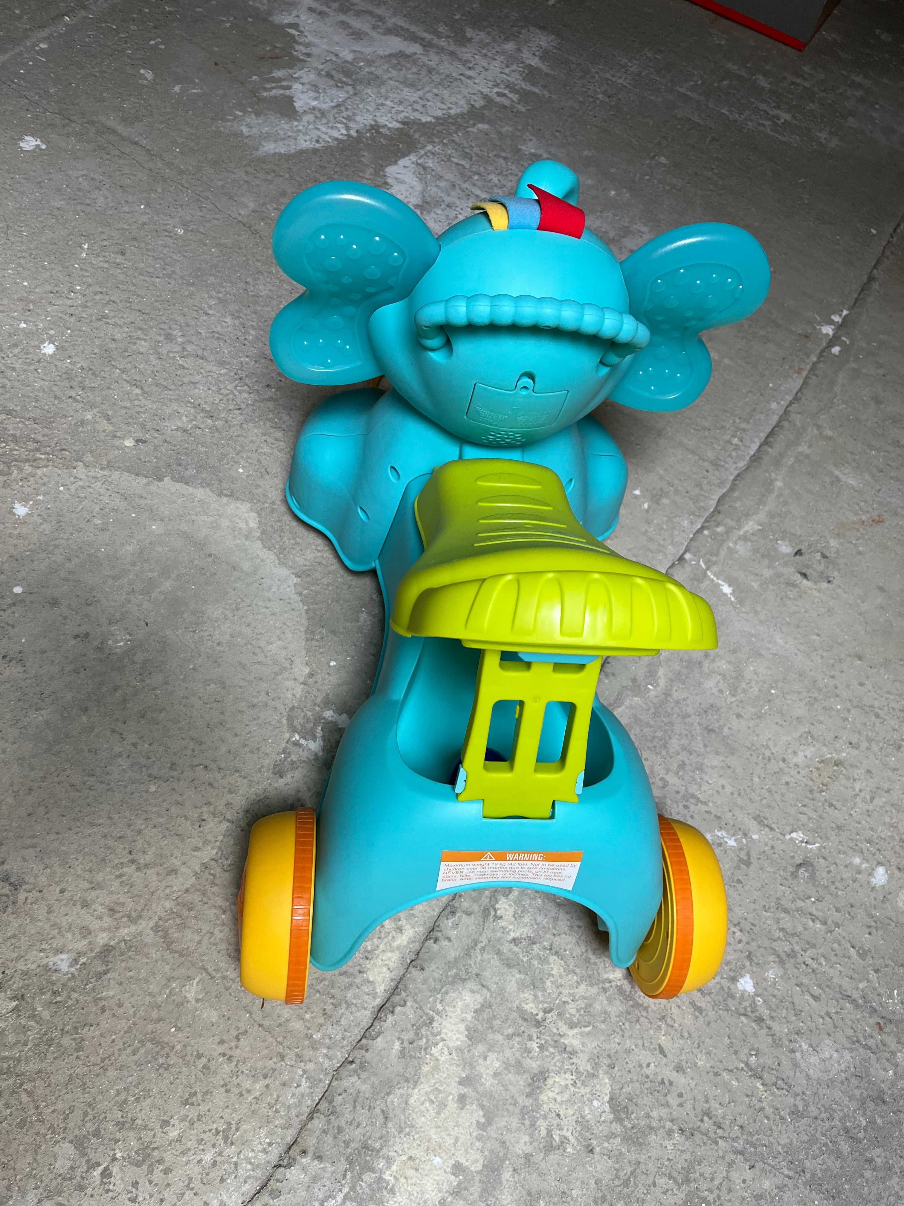 B-Kids, Słoń, sensoryczny jeździk 3w1