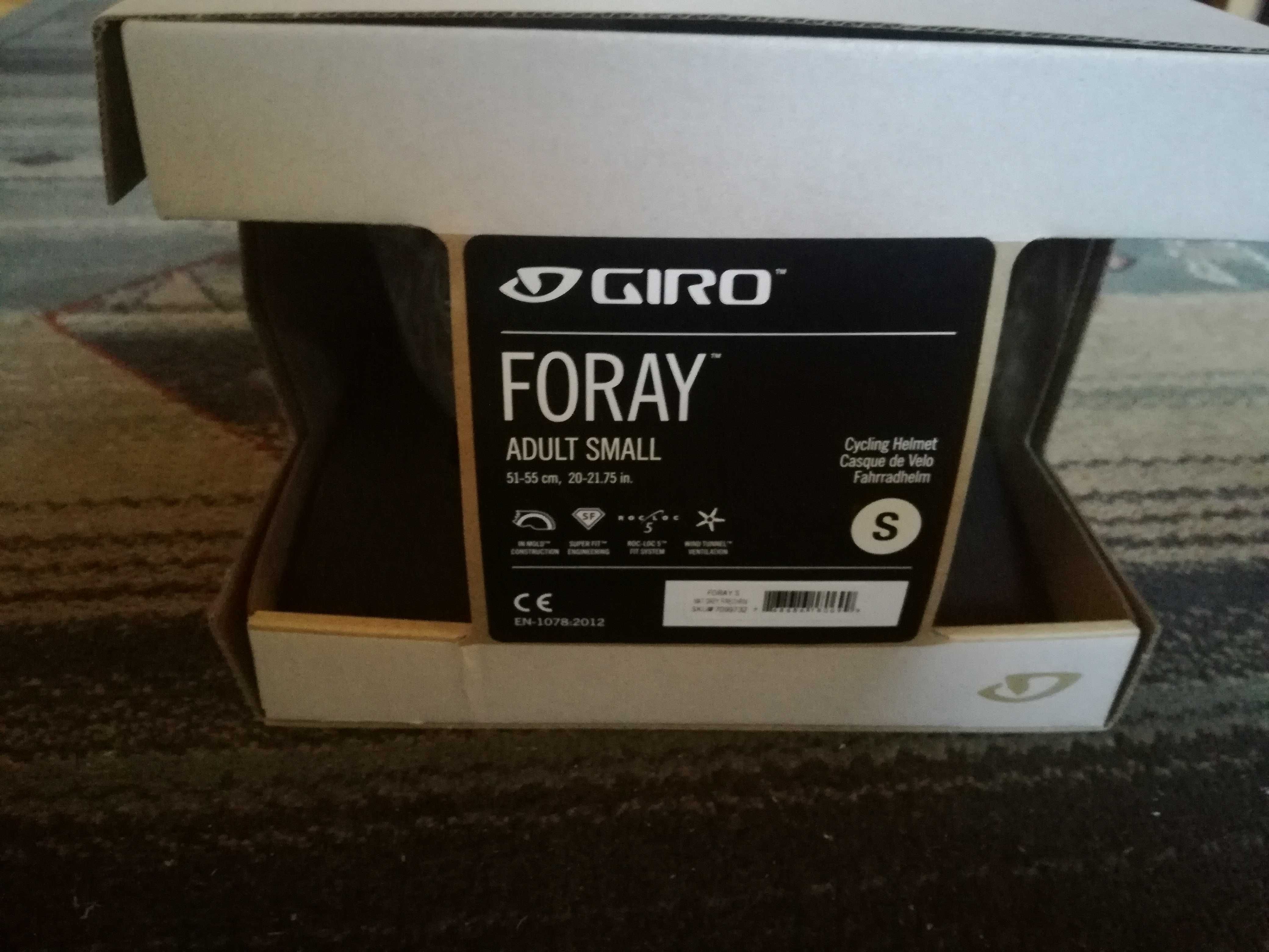 Giro Foray Kask szosowy, mtb