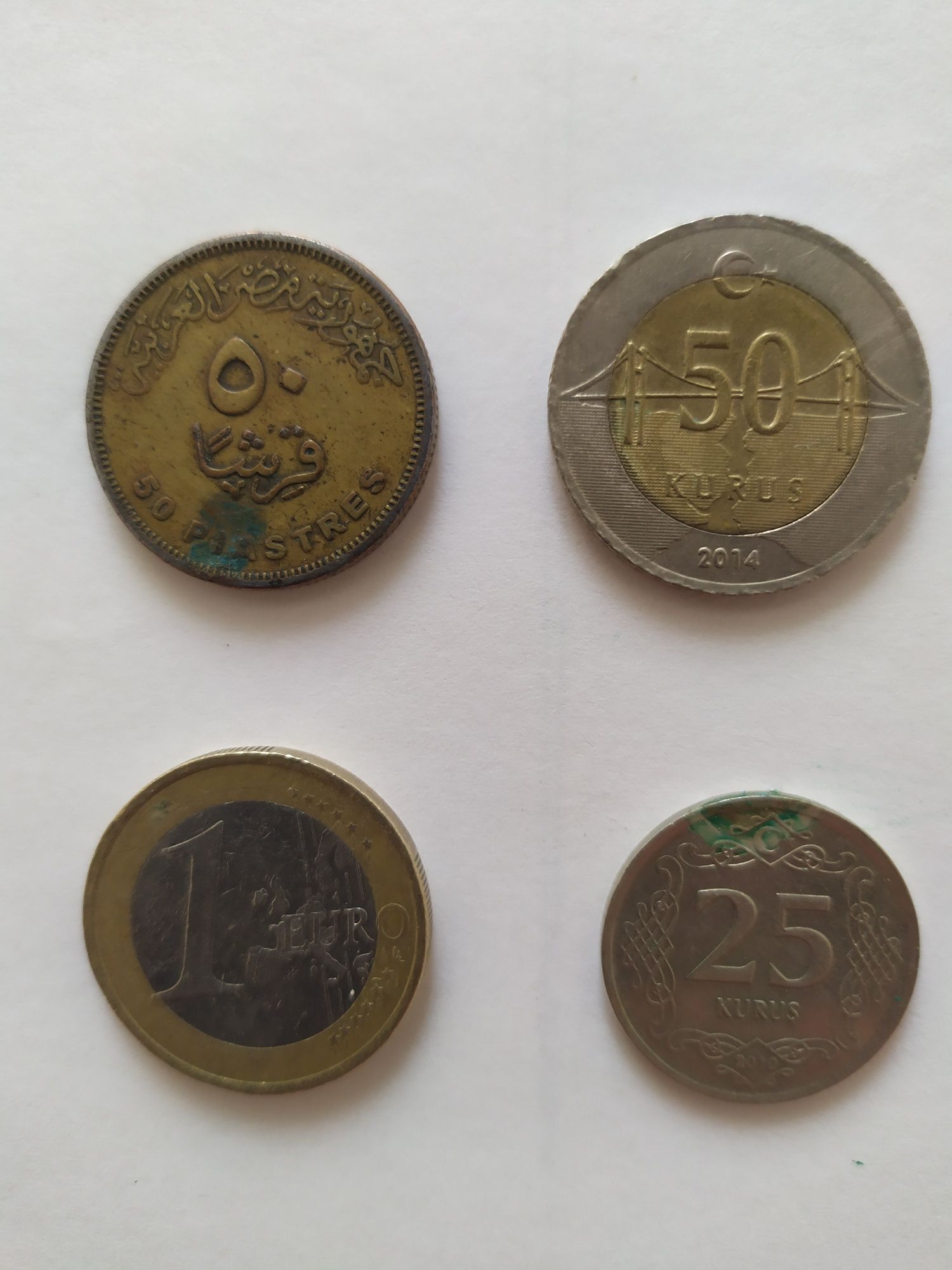 Продам монеты турецкие куруши