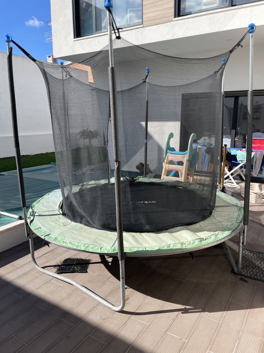 Trampolim decathlon 244cm diametro