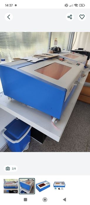 Laser de gravação e corte