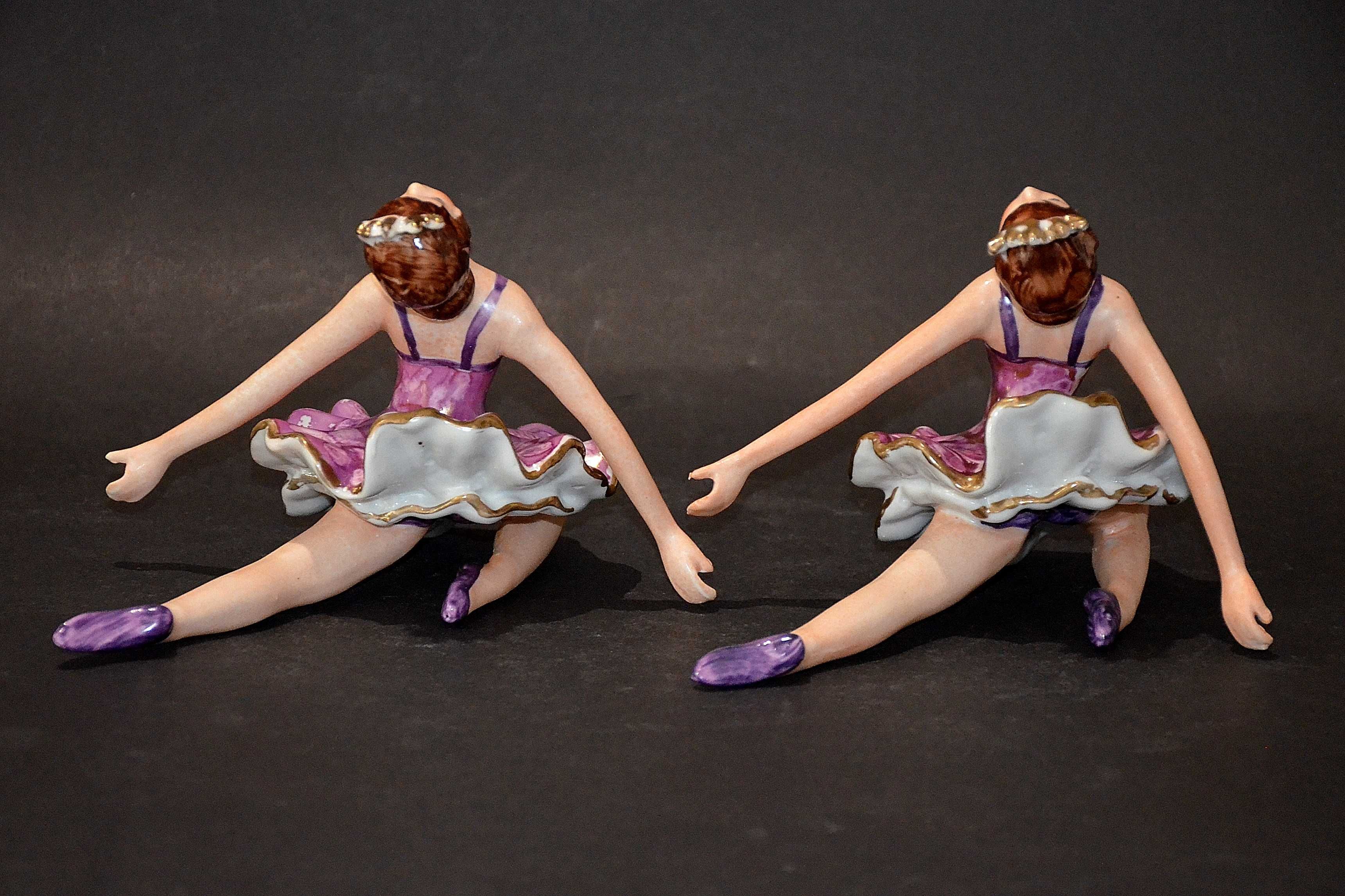 Porcelana Roceram figurka Mała baletnica 11x15x17cm do kolekcji