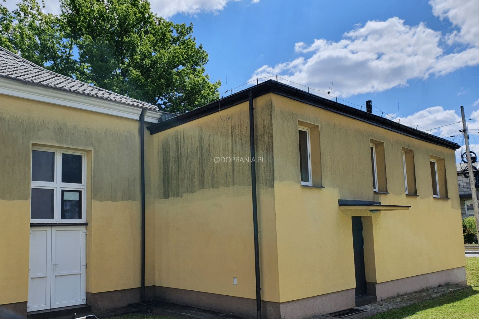 Mycie dachów, mycie elewacji, mycie paneli fotowoltaicznych