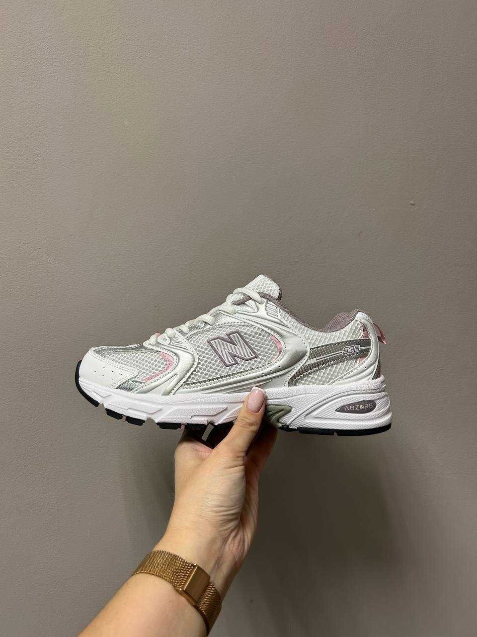 Кросівки New Balance 530 White Pink / кроси Ню Беленс 530 біло-рожеві