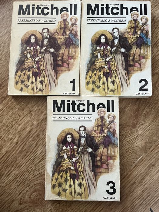 Przeminęło z wiatrem Mitchell 3 tomy