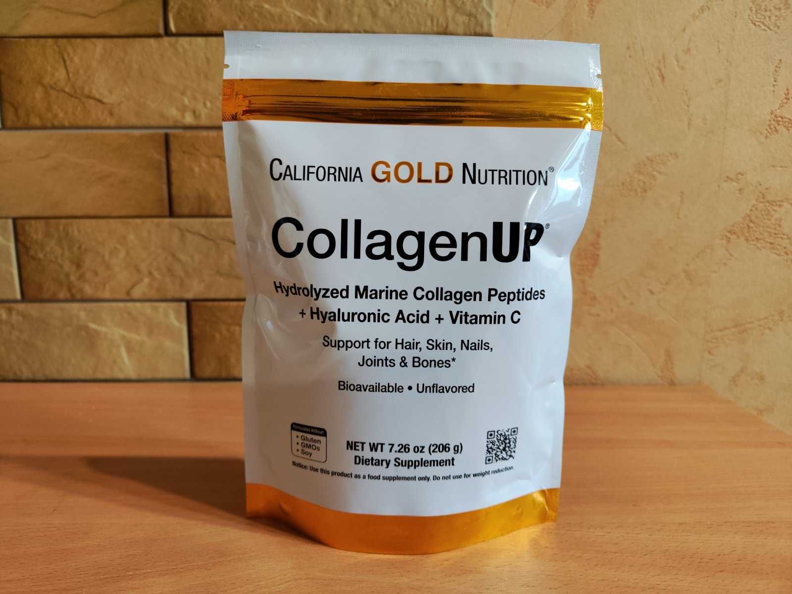 California Gold Nutrition, CollagenUP морской коллаген 206 г