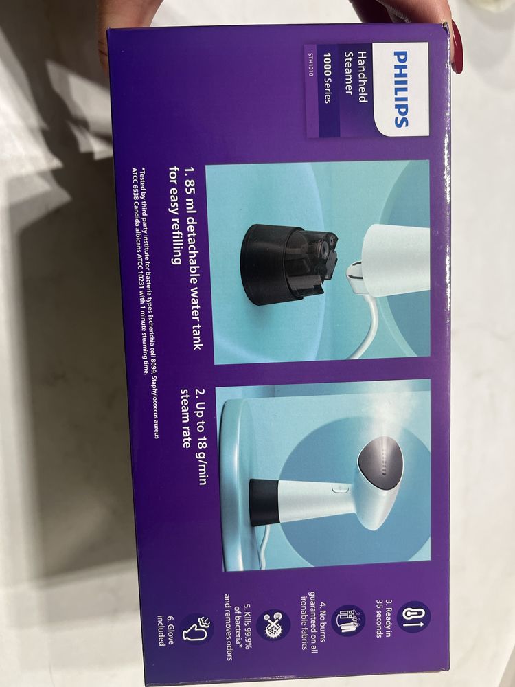 Parownica ręczna z serii 1000 Philips