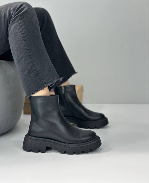 Ботінки жіночі зима Черевики на хутрі Ботинки