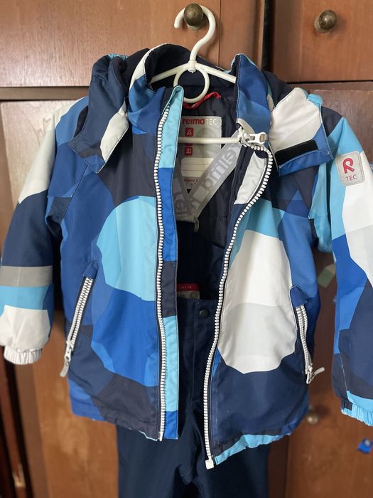 Зимовий комплект Reima Tec куртка + штани, синій, 116 см