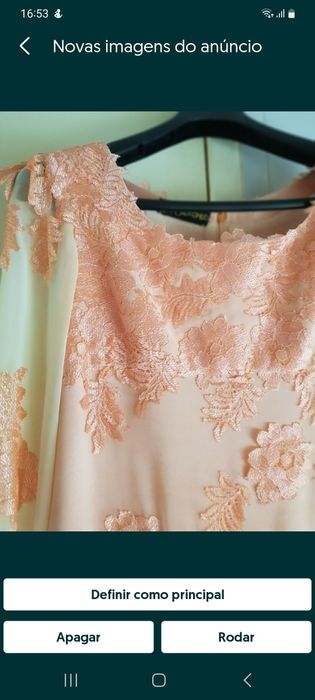 Marque a diferença, com este lindo vestido novo, de festa  ou cerimóni