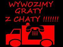 OPRÓŻNIANIE MIESZKAŃ wywóz gruzu wywoz smieci wywoz mebli sprzątanie