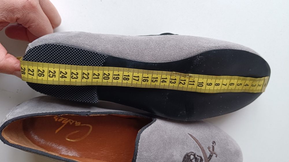 Чоловічі замшеві лофери, розмір 42-43