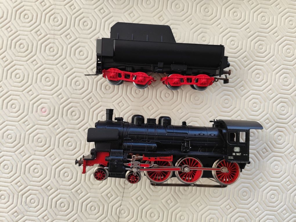Primex HO - 3010 Locomotiva a vapor com vagão de carvão