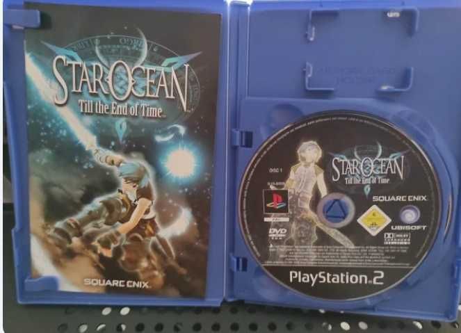 Star Ocean till End of Time PAL PS2 completo com manual