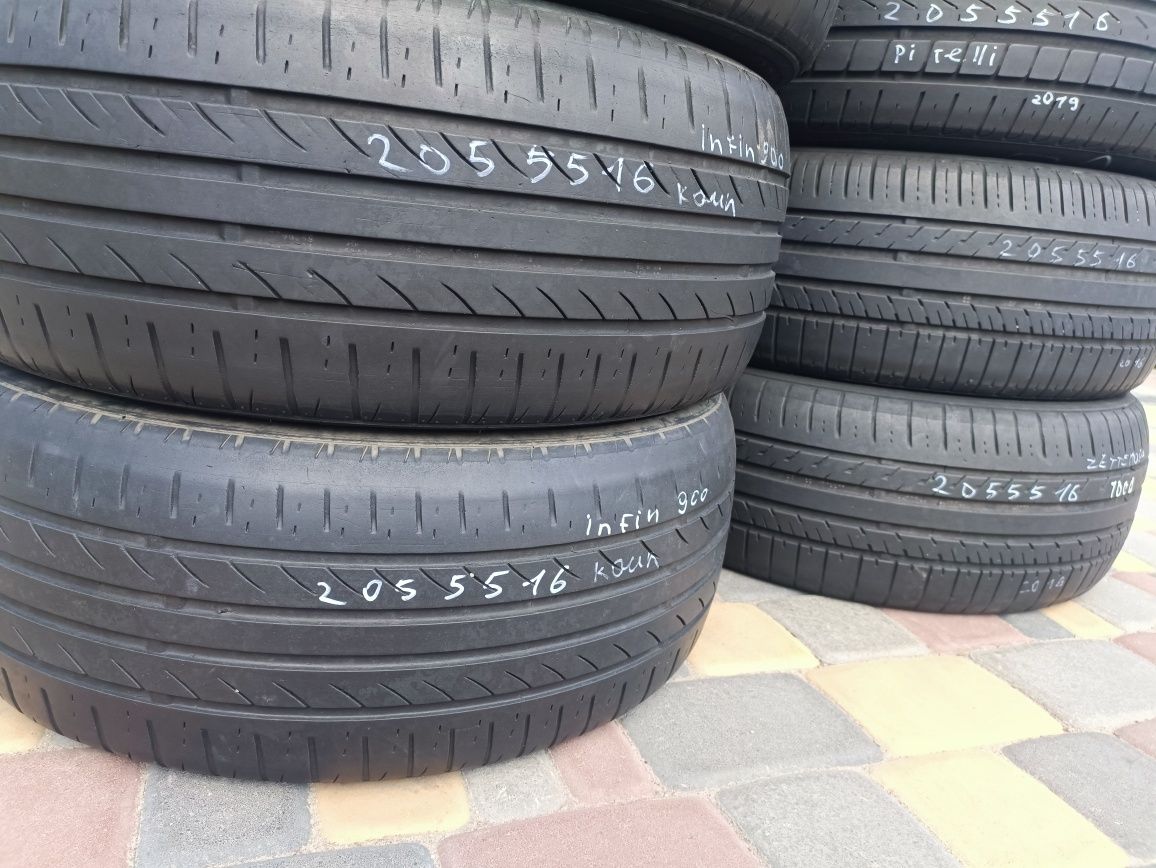Шини 205/55 R16 літні
